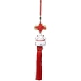 thumbnail image 1 of LLC Ceramic Feng Shui Lucky Cat Hanging Ornament for Wealth and Fortune, 1 of 4
