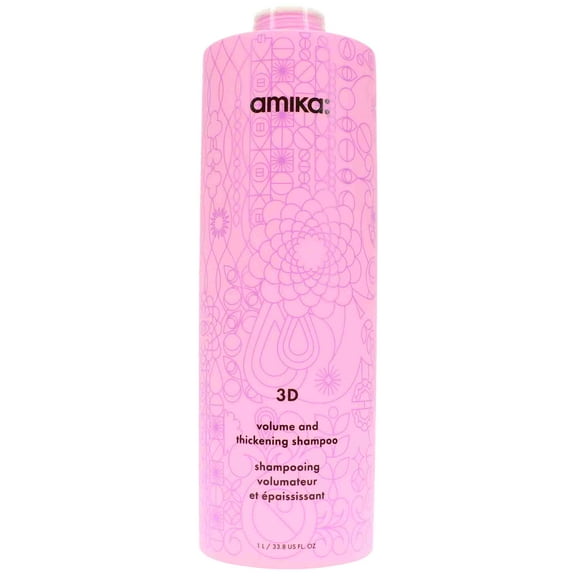 Amika 3D Volume Plus Thickening Shampoo 33.8 oz