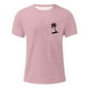 thumbnail image 4 of Camisas de Manga Larga para Hombres Imprimir Casual Cuello Redondo Blusa de Manga Corta, Camisas de Lino para Hombres, 4 of 4