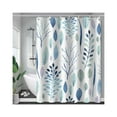 thumbnail image 1 of Walson Rideau de Douche Imperméable en Polyester Style Moderne Rideaux de Bain Imprimés Décoration Drapé pour Toilettes Type 2, 1 of 9