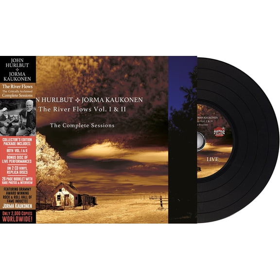 Jorma Kaukonen - The River Flows Vol. 1 & 2 / The Complete Sessions - Music & Performance - CD
