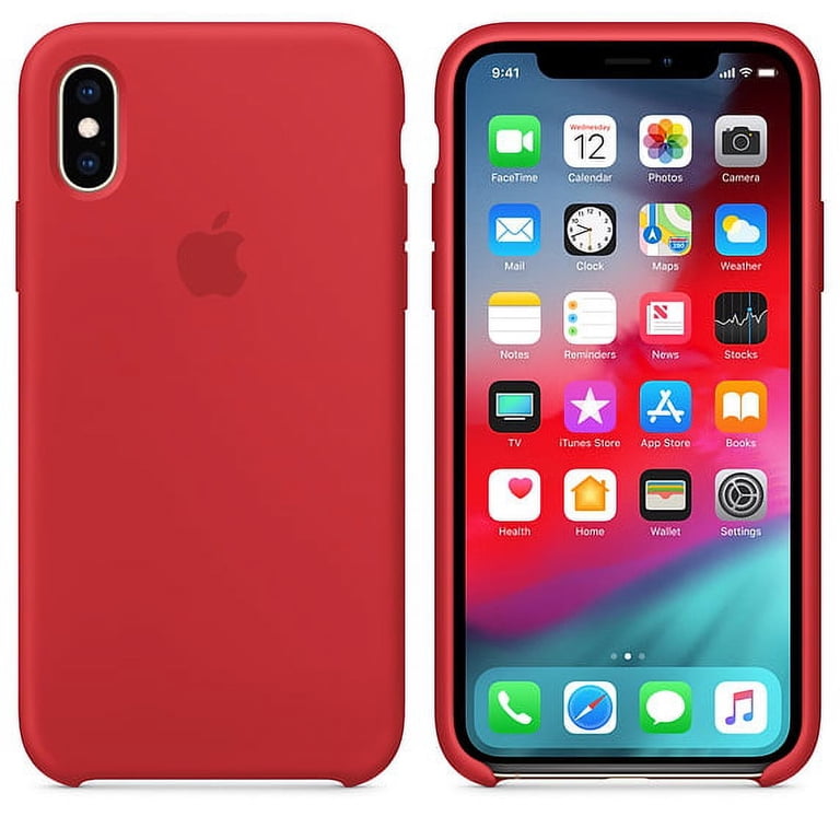 Apple Silicone Case for iPhone XS - (PRODUCT)RED - Walmart.com