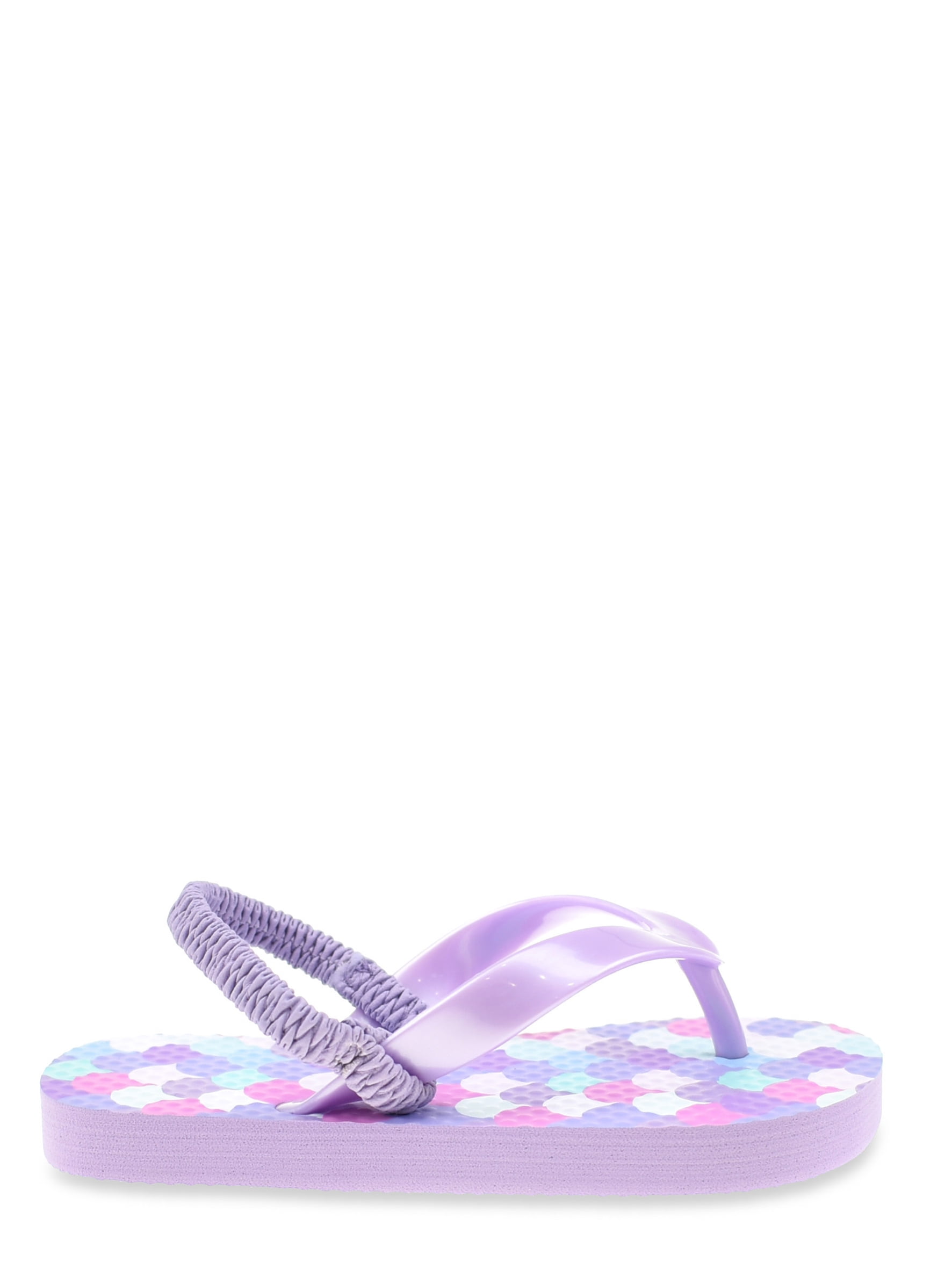 Wonder Nation Toddler Girl Printed Flip Flop Sandals
