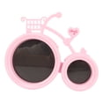 thumbnail image 2 of Baby  Photo Frame, Bicycle Shaped Black Velvet Back Shiny Sturdy Baby Photo Frame Beautiful  for Desktop Display, 2 of 8