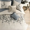 thumbnail image 2 of Hayden 8 PC Queen Comforter Set Blue/Taupe Riverbrook Home Hayden Collection Contemporary 8 piece set Queen, 2 of 5