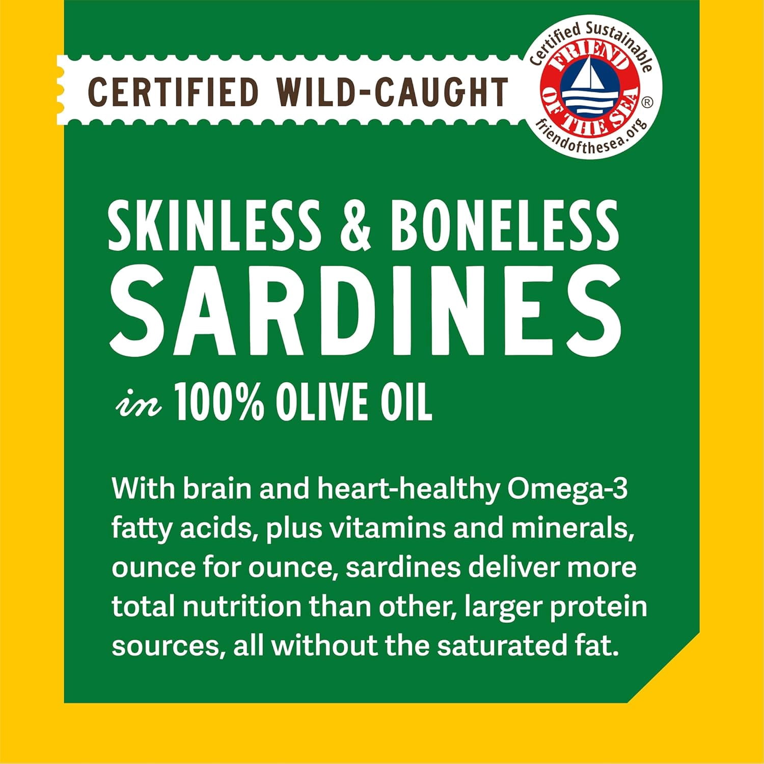 (Pack Of 12) Seasons Sardine Club Olive Oil 4.375 Oz