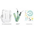 thumbnail image 1 of For Fujifilm Instax Mini 11 Camera - 3-in-1 Clear Crystal Protective Case Set with Photo Pocket, Shoulder Strap & Stickers, Transparent Hard Shell, 1 of 11