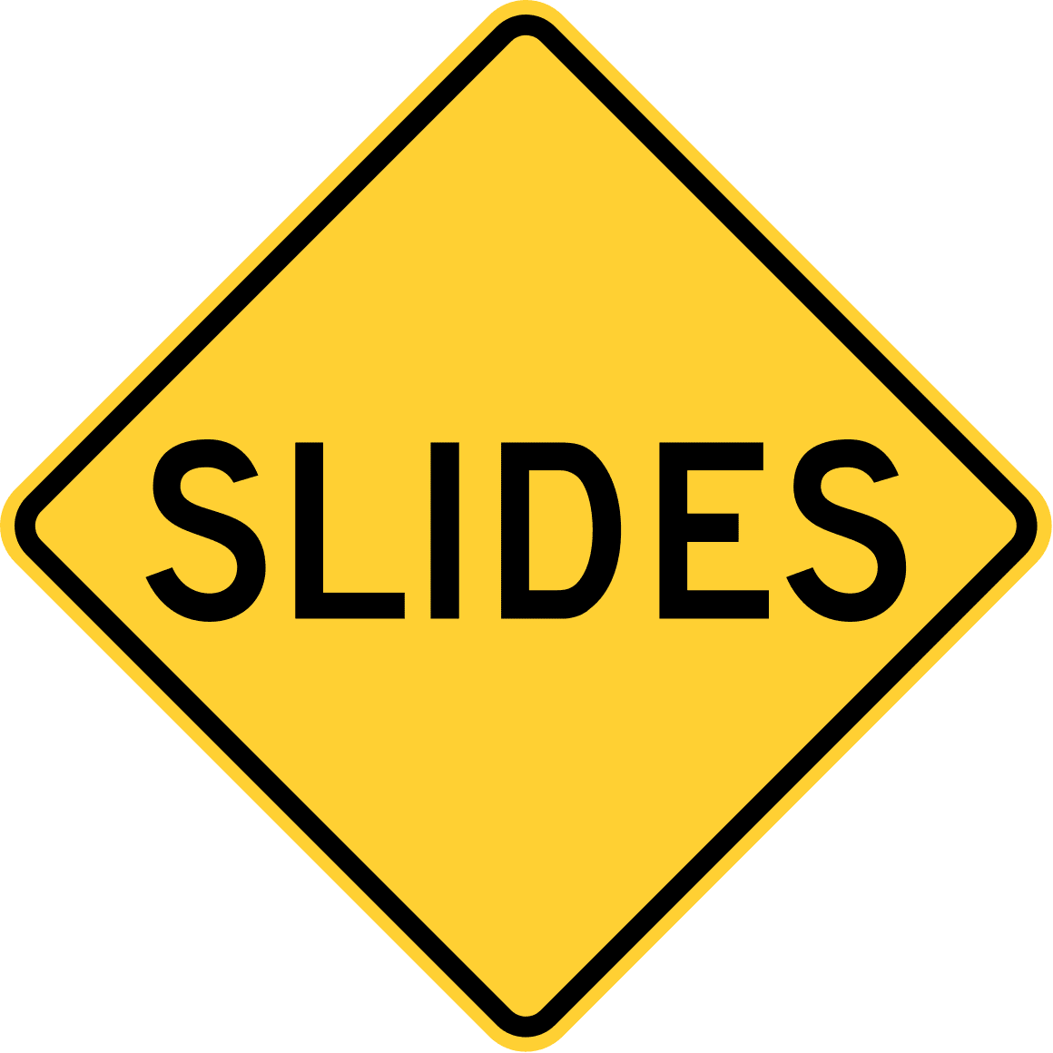 Zero sign. Nyw. signs for slide about.