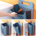 thumbnail image 3 of Storage Baskets Wall-Mounted Folding Storage Basket Storage Bins Saving Space for Organizing Home, 3 of 5