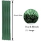 thumbnail image 3 of 200 piezas de alambre de tallo floral, tallo de ramo verde oscuro de calibre 22 de 16 pulgadas para arreglos florales, manualidades de bricolaje, suministros para hacer flores Ormromra WRJM-214, 3 of 7