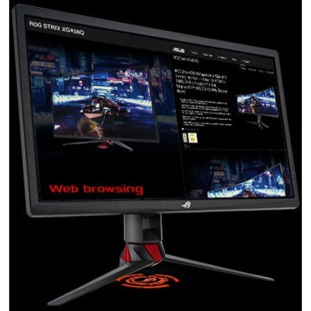 ASUS ROG Strix XG27UQR, Moniteur de jeu UHD 4K 27, 144 Hz, 1 ms MPRT,  G-Sync, DisplayHDR 400, DSC