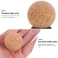 thumbnail image 5 of Reusable Wooden Cork Stopper for Wine Bottles, Decanters, and Carafes - 1.41 Inch Diameter, Easy to Use and, 5 of 6