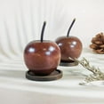 thumbnail image 5 of Passive Essential Oil Diffuser – No Heat or Water Needed – Natural Aromatherapy Diffuser for Home, Office, Travel – Elegant Wood Apples Design, 5 of 7