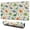 Beige Dinosaur Pattern, variant on Long Mouse Pads for Desk,Beige Dinosaurs Flowers Leaves Desk Mats on Top Of Desks, Desk Mouse Pad Extra Large with 3mm Non-Slip Base and Stitched Edge for Gaming,Office,Work,Home 31.5"x11.8"