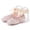 Beige, variant on YunPes Girls Satin Ballet Slippers Elegant Ribbon Tied Slip-On Dance Shoes Soft Comfy Stage Performances & Ballet Training