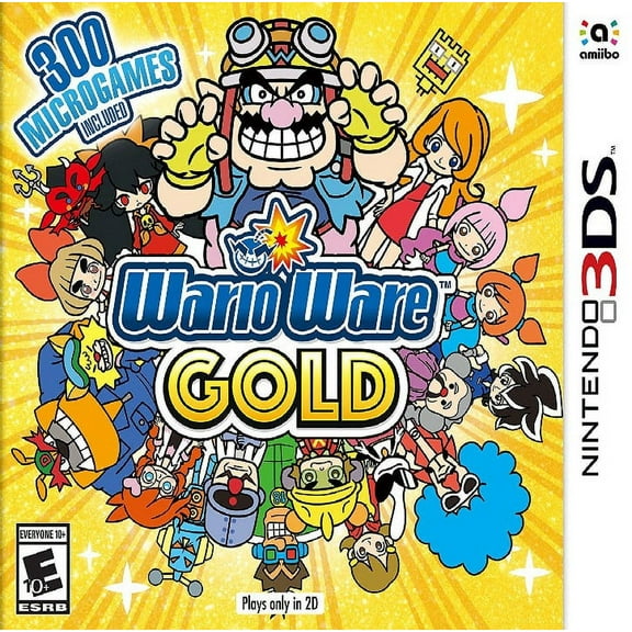 Restored Wario Ware Gold (Nintendo 3DS, 2018) Action Game (Refurbished)