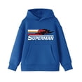 thumbnail image 2 of Superman Silhouette Youth Boy's Royal Blue Hoodie-Medium, 2 of 3