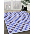 thumbnail image 2 of Ahgly Company Indoor Rectangle Patterned Heavenly Blue Area Rugs, 2' x 3', 2 of 6