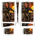 thumbnail image 3 of Skin Sticker for PS5 Slim Standard Disc Digital Edition Console and Controllers Decals for Playstation 5 (Female Agent,PS5 Digital Edition), 3 of 5