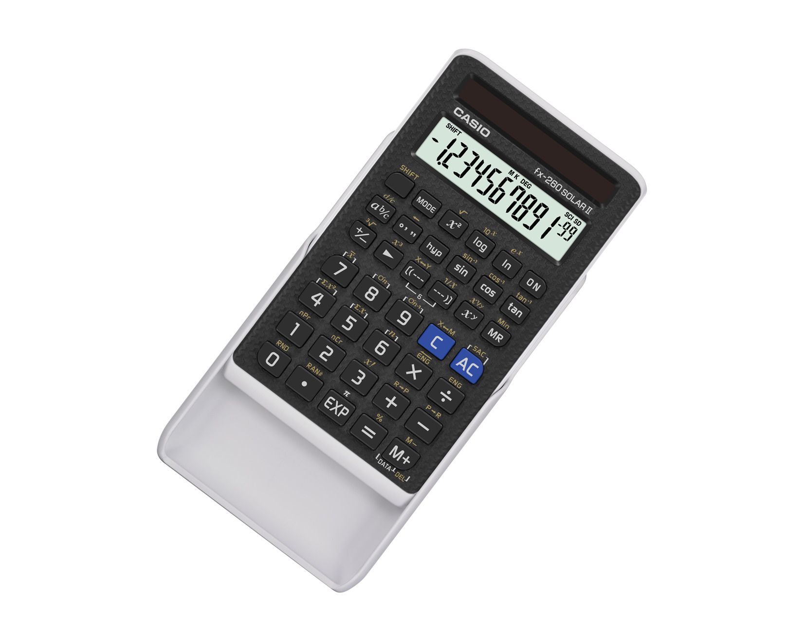 Casio FX-260 Solar II Scientific Calculator, Black photo 3