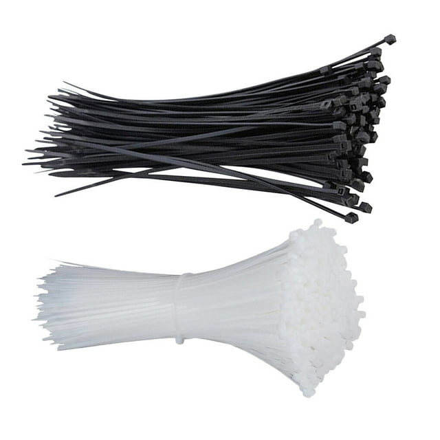 Langgg 100pcs Cable Ties 3x150mm Reusable Standard Self-locking Plastic Nylon Wire Zip String Tie,Black