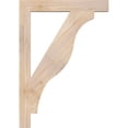 thumbnail image 3 of Ekena Millwork 3 1/2"W x 28"D x 40"H Funston Block Smooth Bracket, Douglas Fir, 3 of 4