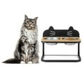 thumbnail image 2 of Gymax Elevated Pet Feeder w/ 2 Stainless Steel Cat Food & Water Bowls, 2 of 10