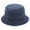 Navy, variant on ZHENHONG Bucket Hats for Women Floppy Beach Sun Hats Outdoor Fashionable Boho Hats Casual Solid Color Headwear Dark Grey