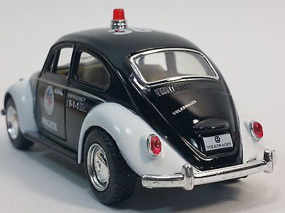 Details about   Die Cast New VW Beetle Police Car Small G Scale 1:32 by Superior 