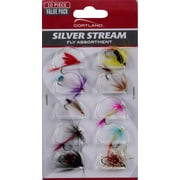 Cortland Silver Stream Fly Assortment Value Pack, 10 Piece, 663787
