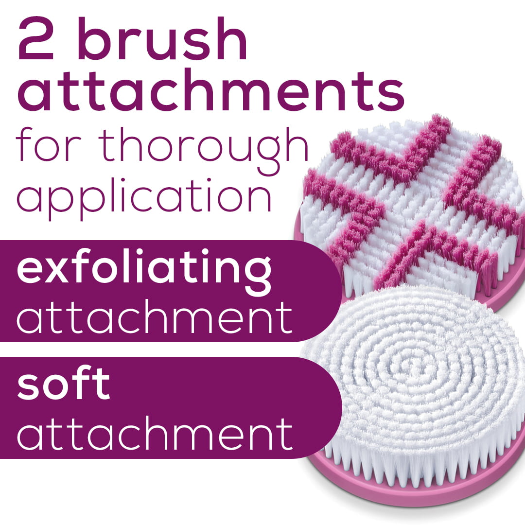 and Brush, Rechargeable FC55 Shower Cleansing Exfoliating Beurer