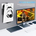 thumbnail image 2 of Wall Mount for PS5 (Disc and Digital Edition), Controller Holder & Headphone Hanger(Black), 2 of 6