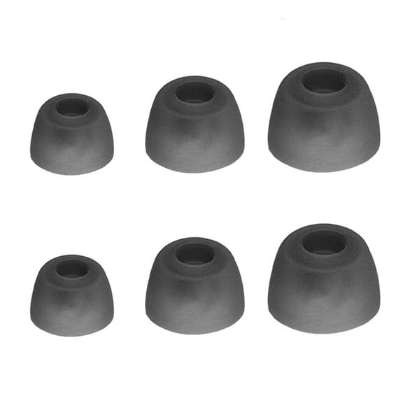 Earbuds Tips 3Pairs Replacement Silicone Eartips For Tune Beam Earphones