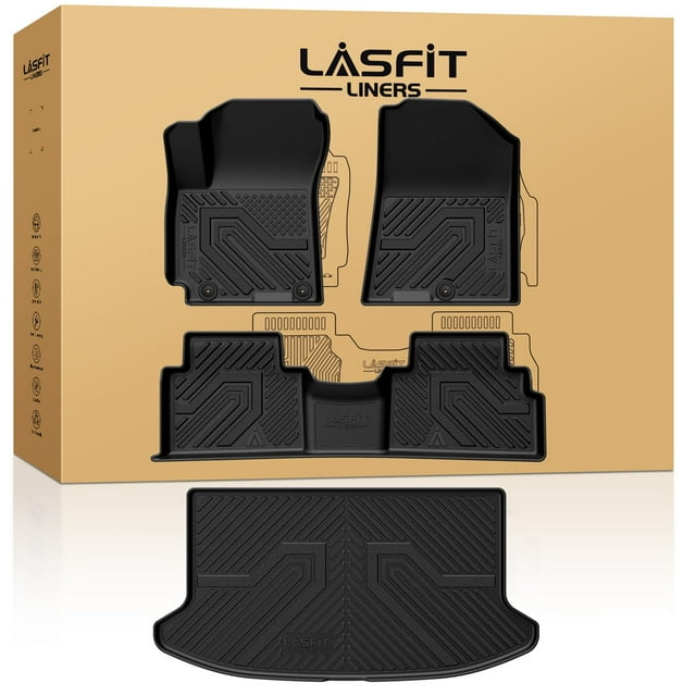 Alfombrillas y alfombrillas de carga LASFIT para KIA Soul 2020-2025