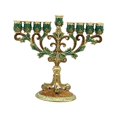 thumbnail image 4 of Hanukkah Menorah Candelabros Cónicos Candelabro Candelabro De Escritorio De Metal BLESIY Candelabro Menorá, 4 of 8