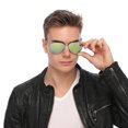 thumbnail image 6 of Aviator Sunglasses for Men Women Vintage Sports Driving Mirrored, 6 of 6