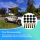 thumbnail image 5 of sweethay Kit de cepillado Tapa de protección Suministros para automóviles de golf Mano de obra A prueba de golpes Equipo de protección Vehículos, repuestos y accesorios Mis, 5 of 6