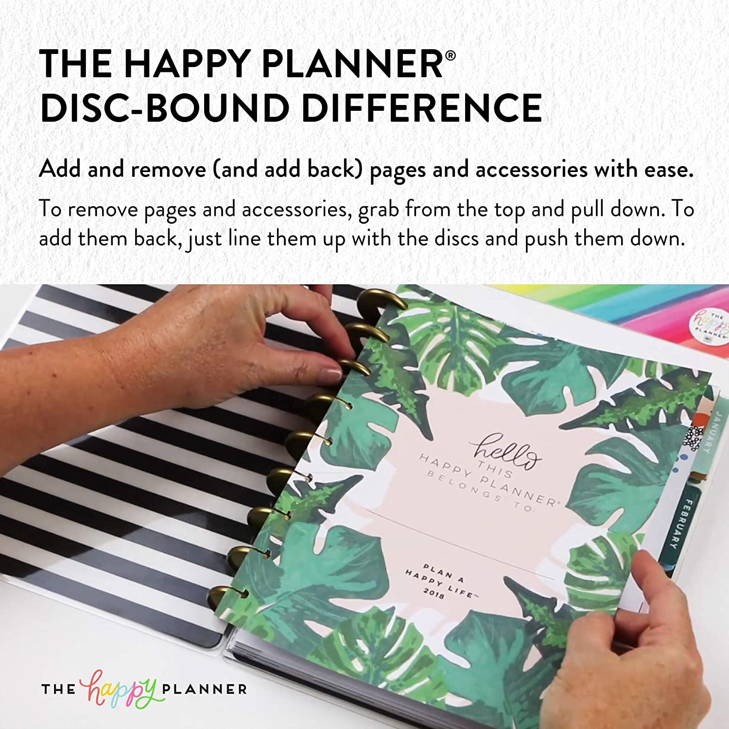 The Happy Planner Classic Punch: Blue 