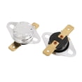thumbnail image 2 of Unique Bargains 5pcs KSD301 AC 250V 15A 60C Thermostat Temp Controller Silver Ton, 2 of 2