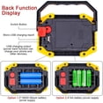 thumbnail image 3 of Rechargeable Led Work Light - Trongle 30W Battery Operated Floodlight With 3 Modes Camping Cob Floodlight With Waterproof Usb For Fishing, Hiking(Battery Included), 3 of 7