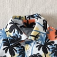 thumbnail image 5 of Tiijoy Infant Boys Beach Outfits Short Sleeve Button Down Shirt Shorts Set, Sizes 18-24M, 5 of 7