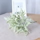 thumbnail image 5 of Injueey Adorno de hoja de planta artificial, tela de seda, hojas, decoración verde, fiesta de boda, planta falsa Plantas Artificiales Injueey HA6909-00B, 5 of 6