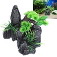 thumbnail image 1 of Wchiuoe Fish Tank Decoration, Aquarium Mountain View, Highly Simulation Effect With Small Plants For Fish Tank Aquarium, 1 of 8