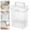A, variant on Feng Shui Import 12 To 120 Slot Transparent Marker Organizer For Art,Portable Pp Marker Case With Removable Dividers,Multi Capacity Pen Storage Container For Highlighter