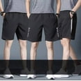 thumbnail image 3 of Running Shorts Men Gym Sports Shorts Quick Dry Training Workout Gym Fitness Jogging Short Pants Loose Shorts, 3 of 6