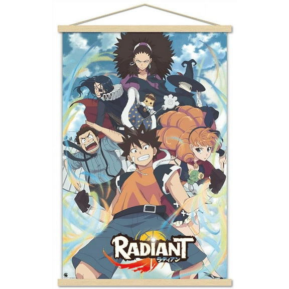 Radiant - Group Wall Poster with Magnetic Frame, 22.375" x 34"