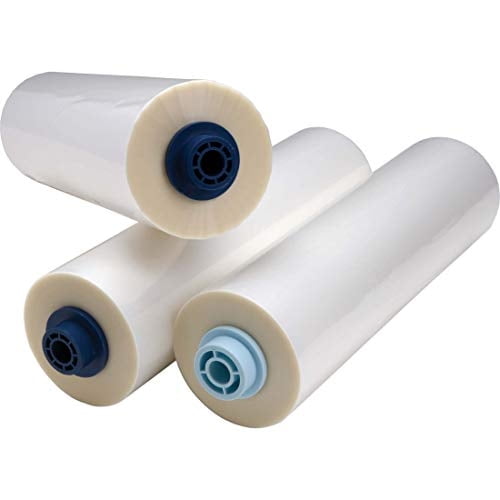 Rollo de película laminadora GBC EZ Load, azul, brillo a baja temperatura, 3 mil, 11,5 cm x 60 m, 2
