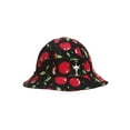 thumbnail image 1 of TopHeadwear 6-Panel Bucket Hat - Cherries - Black, 1 of 2