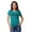 Heather Teal Blue, variant on Inkmeso Crew Neck Mommin All Day Every Day Graphic Tshirt Short Sleeve Casual
