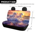 thumbnail image 4 of FUIALDOLG Horse Pattern Heavy Duty Car Seat Covers for Automotive Car Interior, Comfortable Car Seat Cushion Protectors Durable Cushion Cover Replacement, 4 of 7